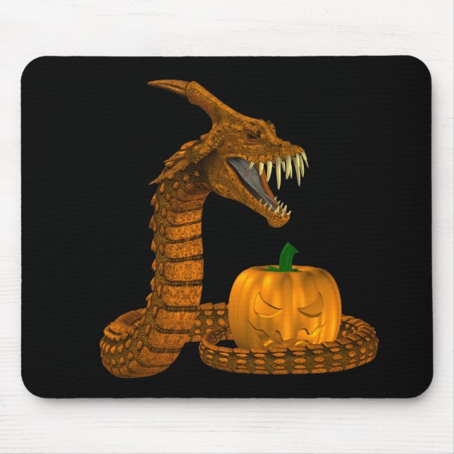 Scary Snake Protection a Pumpkin Musmatta (Framsidan)