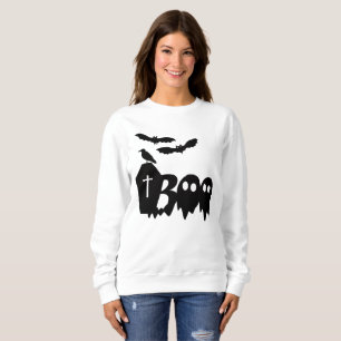 Scary & Spooky Kråka Fladdermus, Coffin Halloween T Shirt