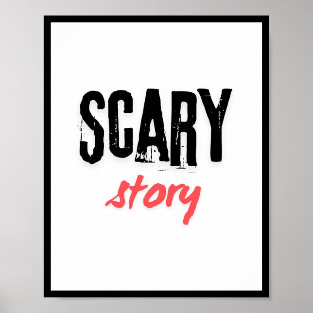 Scary Story Poster (Framsidan)