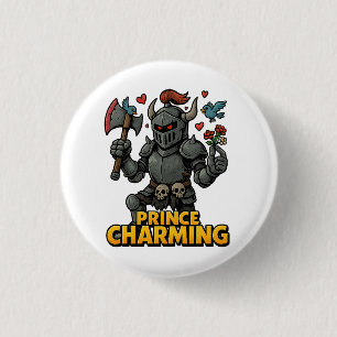 Scary Tecknad Knight - "Pris Charming Knapp