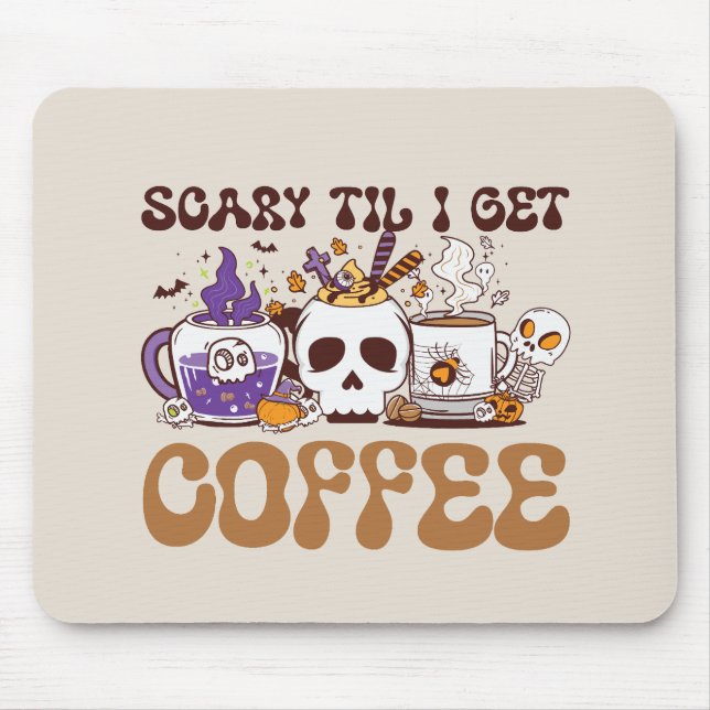 Scary Til I Get Coffee Musmatta (Framsidan)