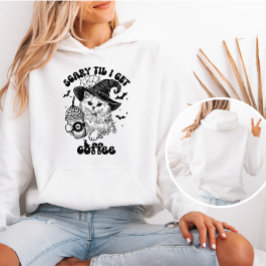 Scary tills jag skaffar kaffe | Cute Halloween T Shirt
