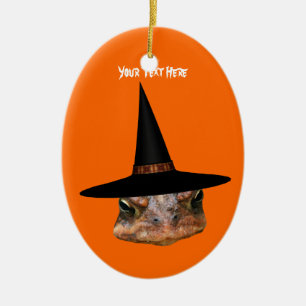 Scary Toad Ansikte Halloween Ornament