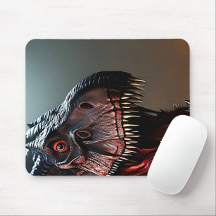 Scary Tyrannosaurus Rex Ansikte, Mousepad Musmatta