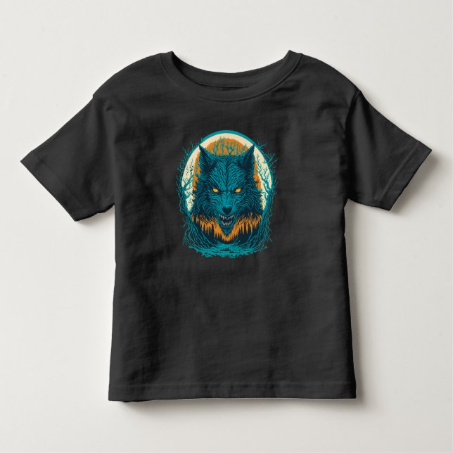 Scary Werevarv T Shirt (Framsida)