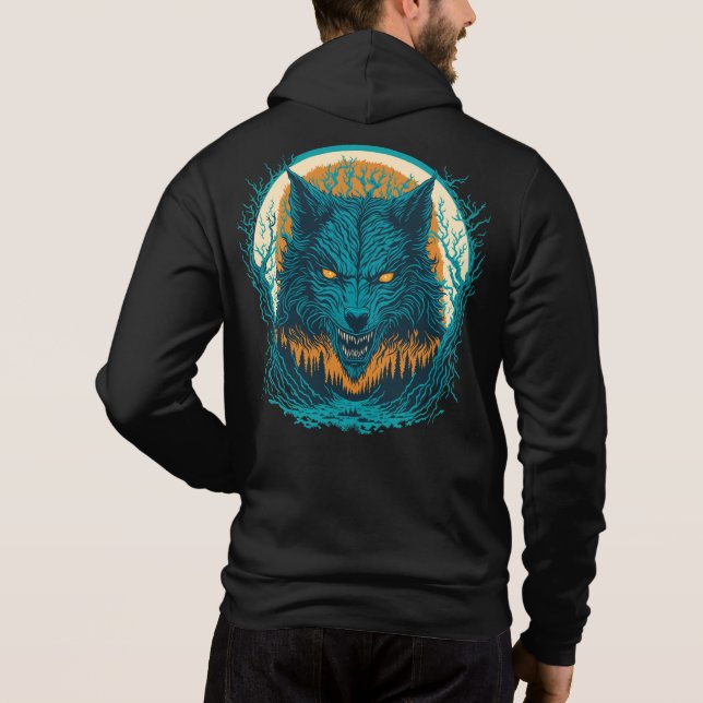 Scary Werevarv T Shirt (Baksida)