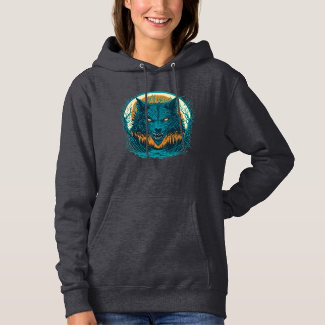 Scary Werevarv T Shirt (Framsida)