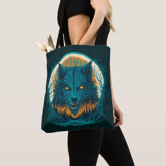 Scary Werevarv Tygkasse (Närbild)