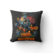 Scary Witch på ett rum