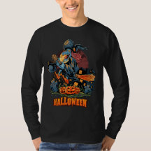 Scary Witch på ett rum Långärmad