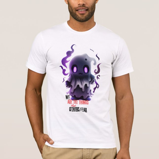 Scary Zombie D2-Halloween costumes T Shirt (Framsida)