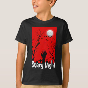 Scary Zombie Night T Shirt