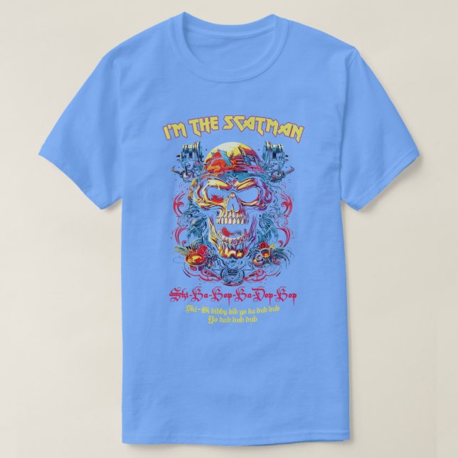 Scatman Skibabopbadopbop T Shirt (Design framsida)