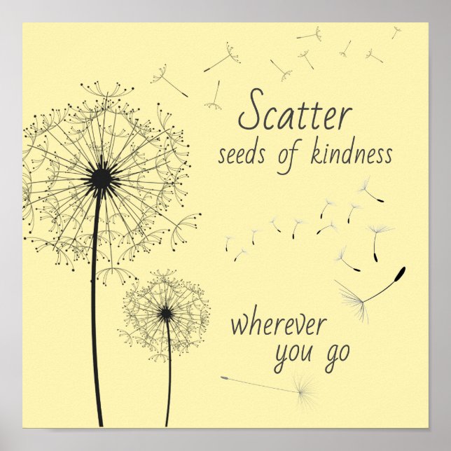 Scatter Kindness (Poster) Poster (Framsidan)