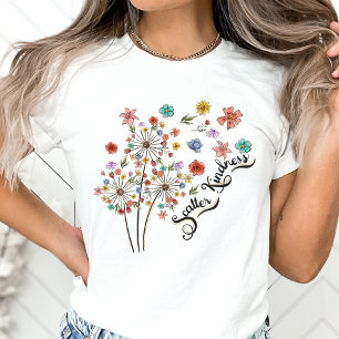 Scatter Kindness Shirt, Positivitet T Shirt