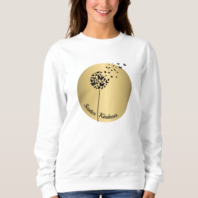 Scatter Kindness Sweatshirt T Shirt (Framsida)