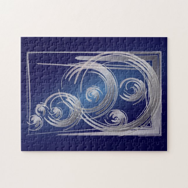 Scattered Fibonacci circles Pussel (Horisontell)