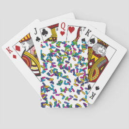 Scattered Sprinkles Mönster Casinokort