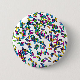 Scattered Sprinkles Mönster Knapp