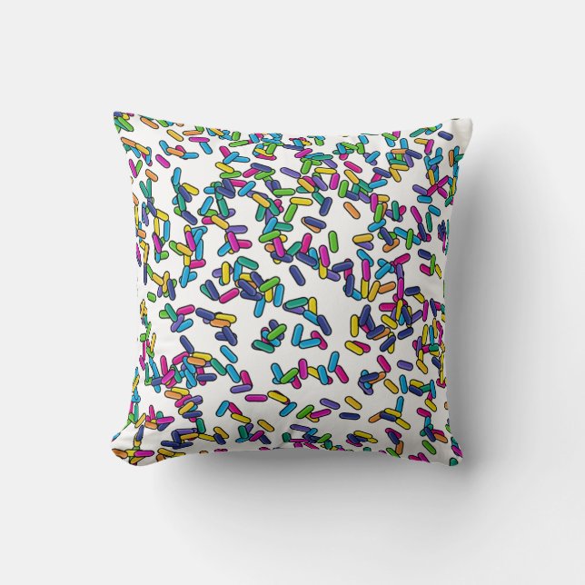 Scattered Sprinkles Mönster Kudde (Framsida)