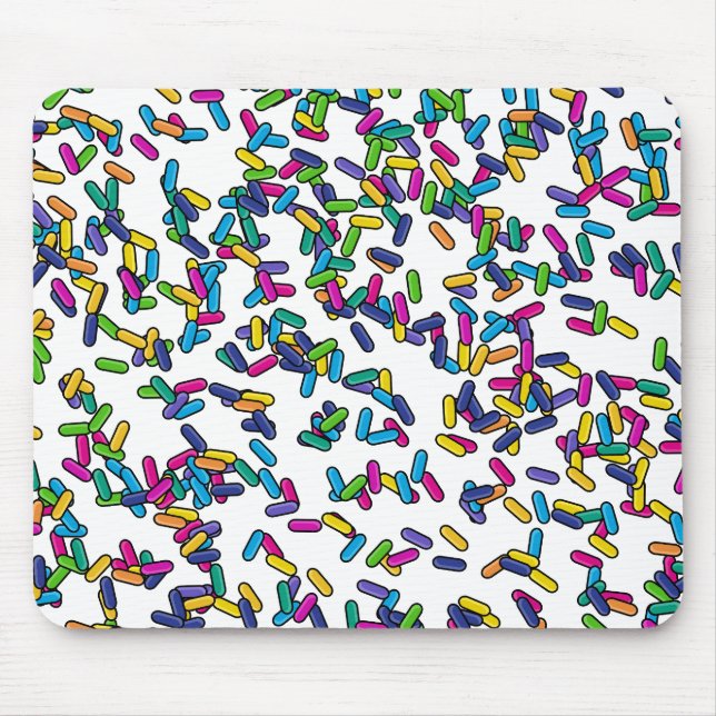 Scattered Sprinkles Mönster Musmatta (Framsidan)