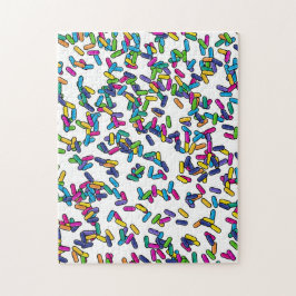 Scattered Sprinkles Mönster Pussel