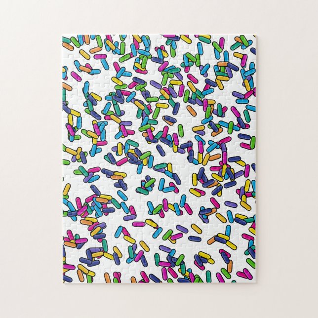 Scattered Sprinkles Mönster Pussel (Vertikal)