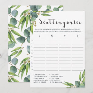 Scattergories för Möhippa av botaniska Löv