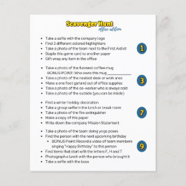 Scavenger Hunt Team Byggnad Activity for Work