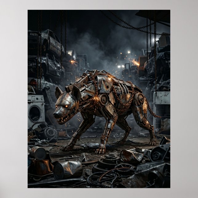 Scavenger Hyena Pack Poster (Framsidan)