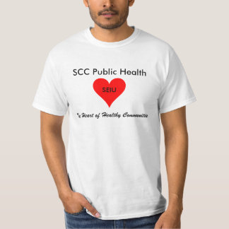 Scc-allmän hälsa: SEIU 521 Tee Shirt
