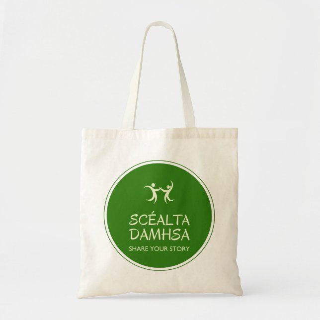 Scéalta Damhsa Tote Bag Tygkasse (Framsidan)