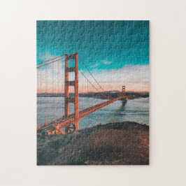 Scen Berömd Bridge Photography Berömd Bridge Ima Pussel