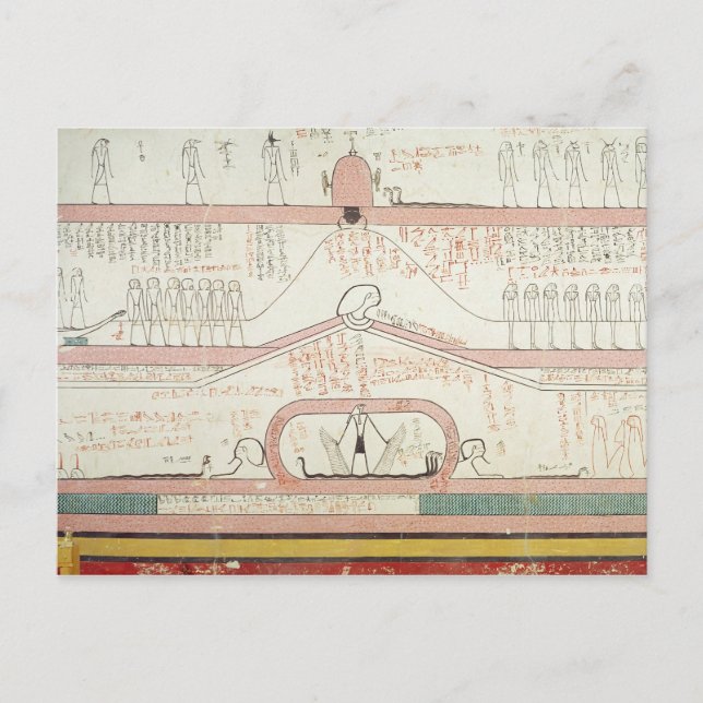 Scen från Bok i Amduat Vykort (Framsida)