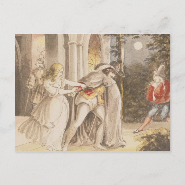 Scen från Don Juan Vykort (Framsida)