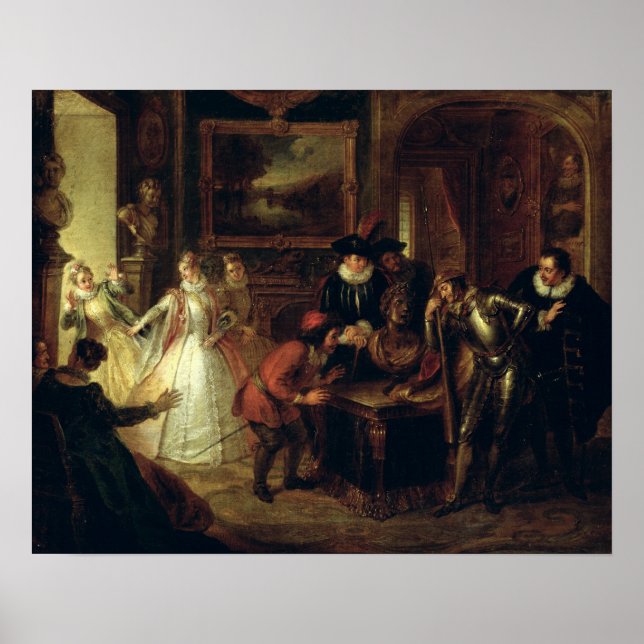 Scen från Don Quixote de la Mancha Poster (Framsidan)