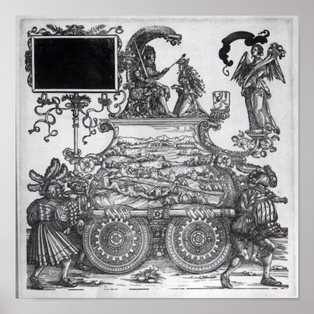 Scen från Maximilians triumfala process Poster (Framsidan)