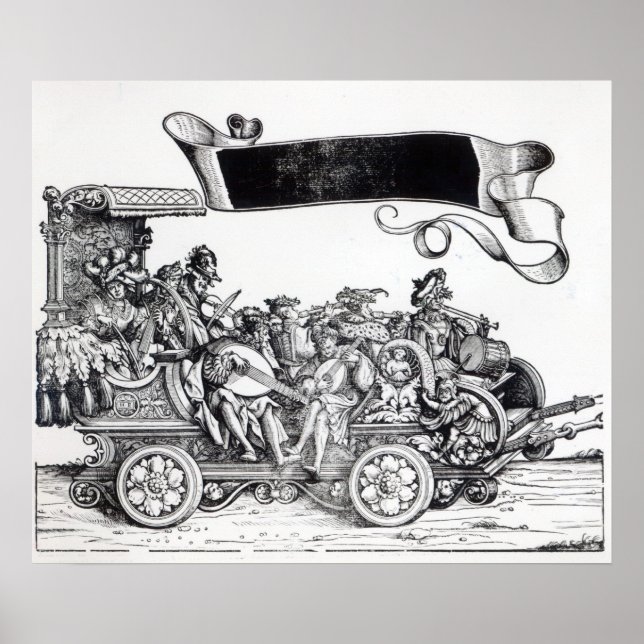 Scen från Maximilians triumfala process Poster (Framsidan)