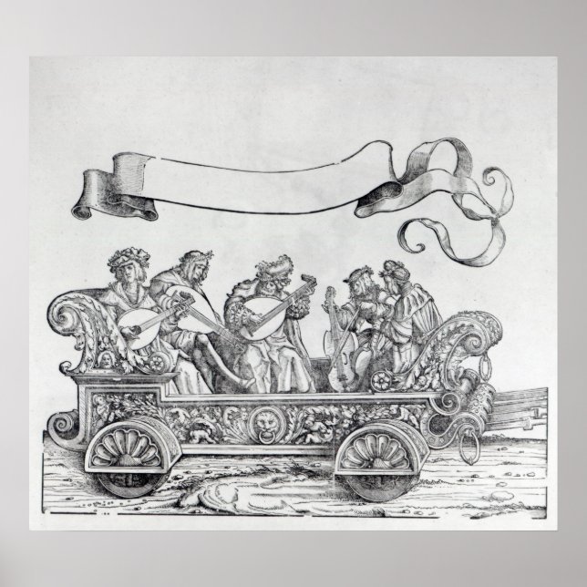 Scen från Maximilians triumfala process Poster (Framsidan)