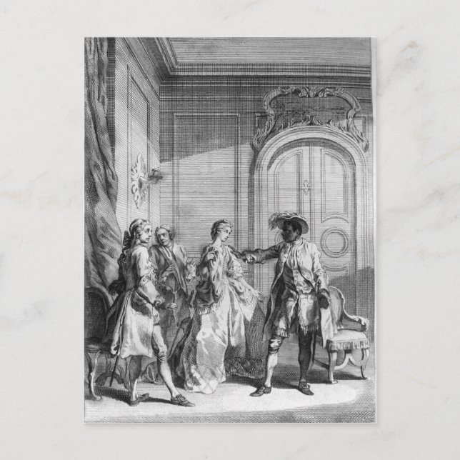 Scen från Othello av William Shakespeare Vykort (Framsida)