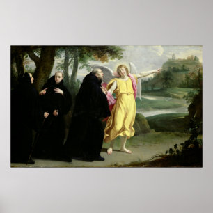 Scen från St. Benedicts liv Poster