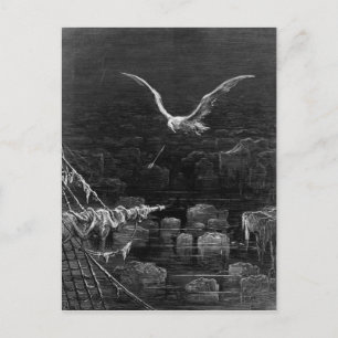 Scen från "The Rime of the Ancient Mariner" 2 Vykort