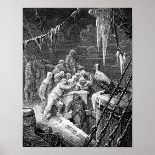 Scen från "The Rime of the Ancient Mariner" 3 Poster