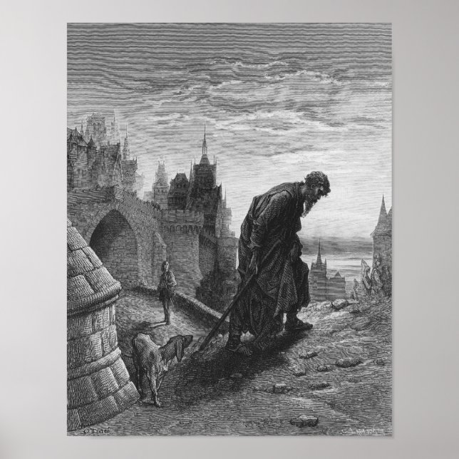 Scen från "The Rime of the Ancient Mariner" 3 Poster (Framsidan)