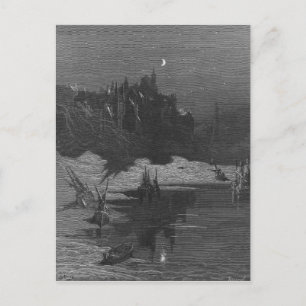 Scen från "The Rime of the Ancient Mariner" 4 Vykort