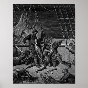 Scen från "The Rime of the Ancient Mariner" Poster