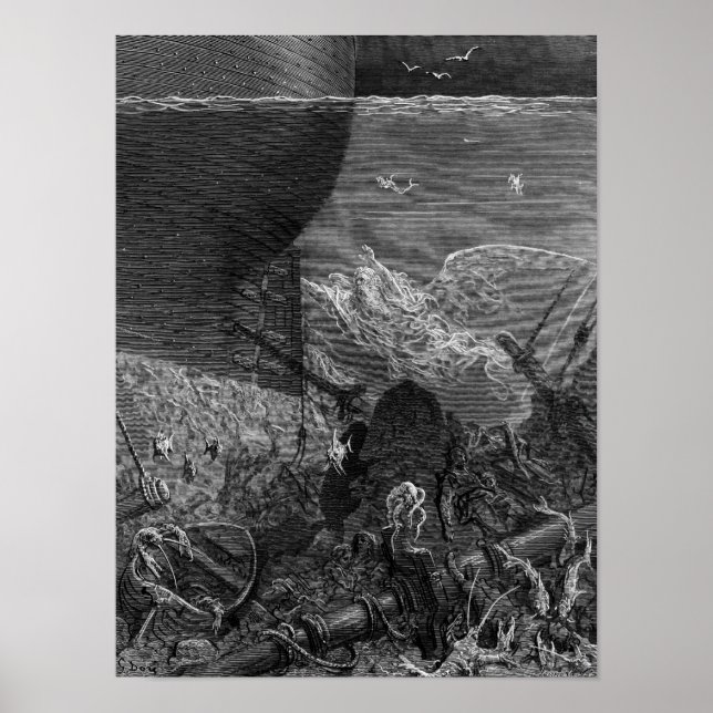 Scen från "The Rime of the Ancient Mariner" Poster (Framsidan)