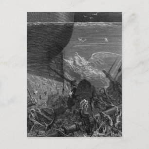 Scen från "The Rime of the Ancient Mariner" Vykort