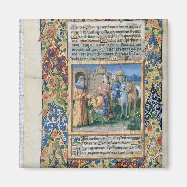 Scen från "Timmarna för Louis d'Orleans" Magnet (Framsidan)
