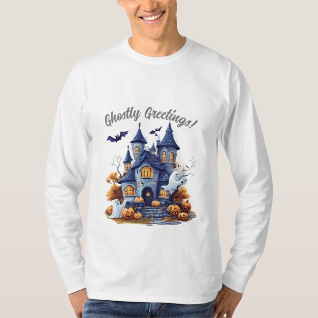 scen Halloween T Shirt (Framsida)